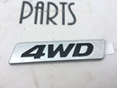 HYUNDAI TUCSON, SANTA FE 4x4 LOGO "4WD" BADGE TRUNK EMBLEM STICKER TAILGATE