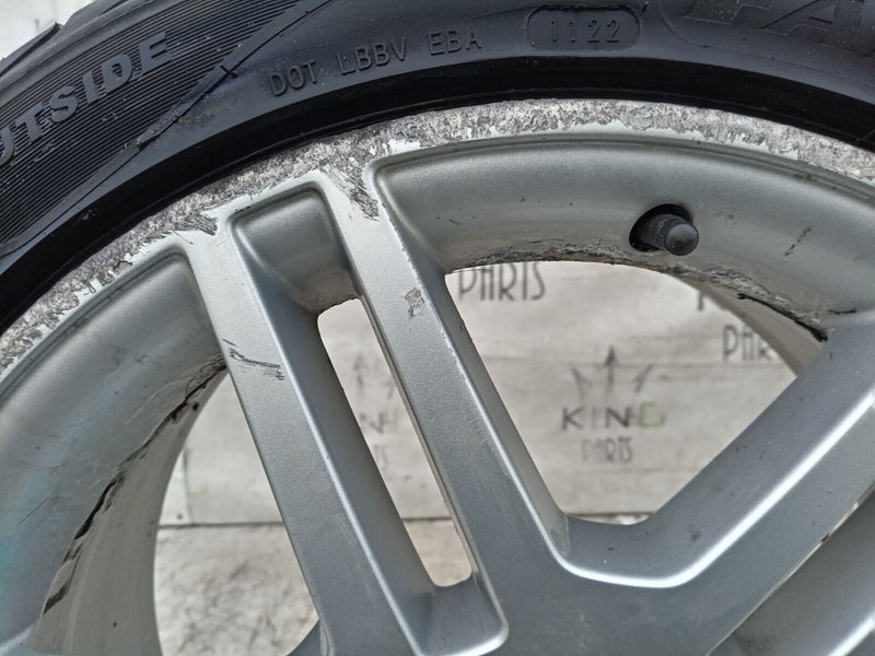 MERCEDES W204 AMG ALLOY WHEEL RIM 17" 8.5Jx17H2 ET58 & TYRE 245x40 R17