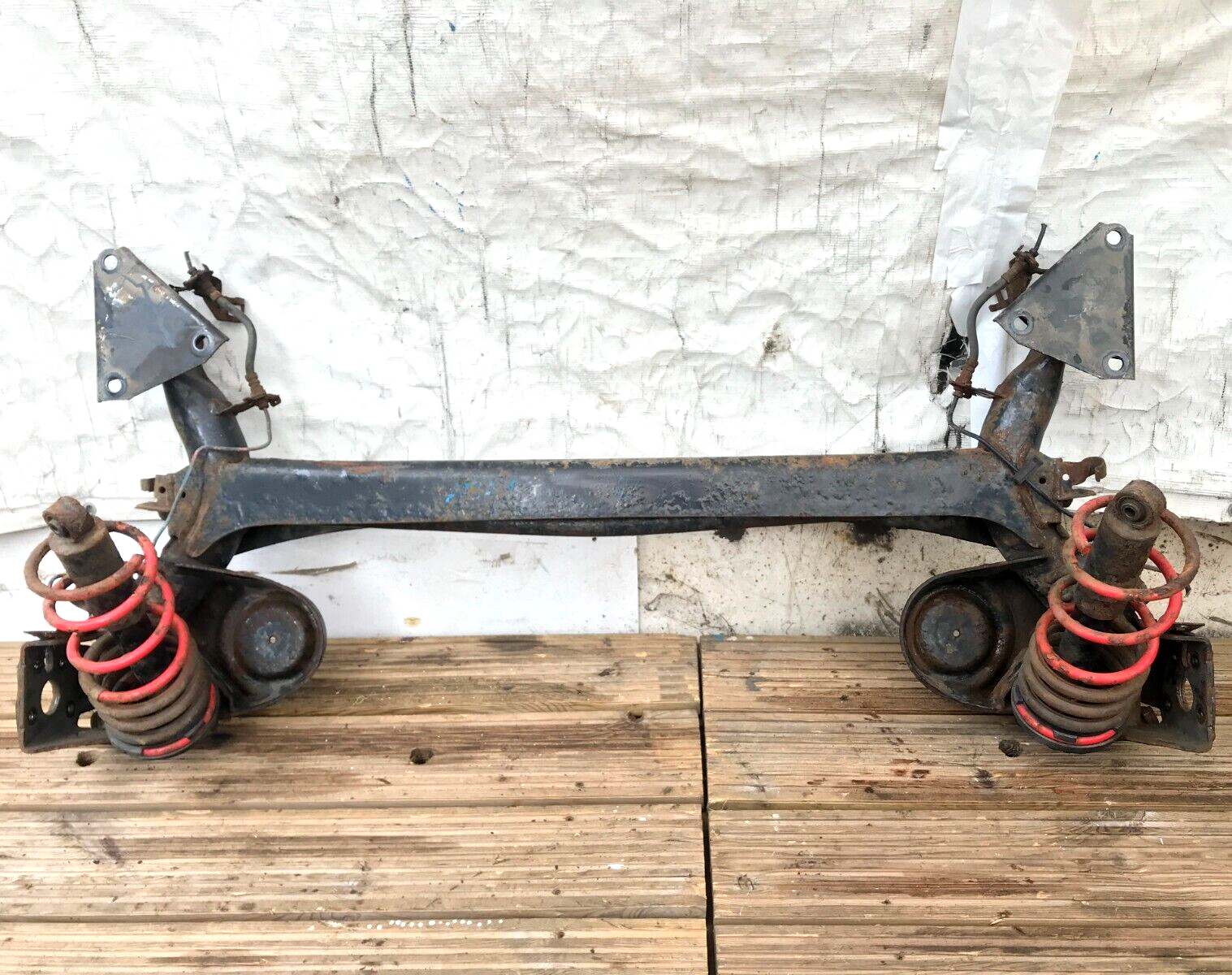 FIAT 500 ABARTH 1.4 PETROL C542 REAR AXLE SUBFRAME, SHOCK ABSORBERS CO