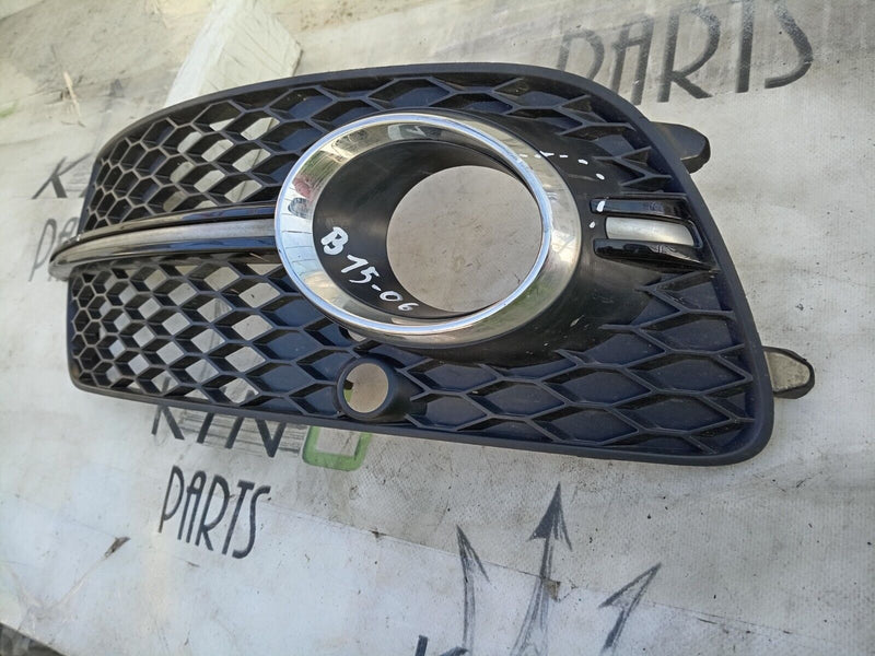AUDI Q5 S LINE 2012-2017 FRONT BUMPER LEFT FOG LIGHT GRILL 8R0807681S
