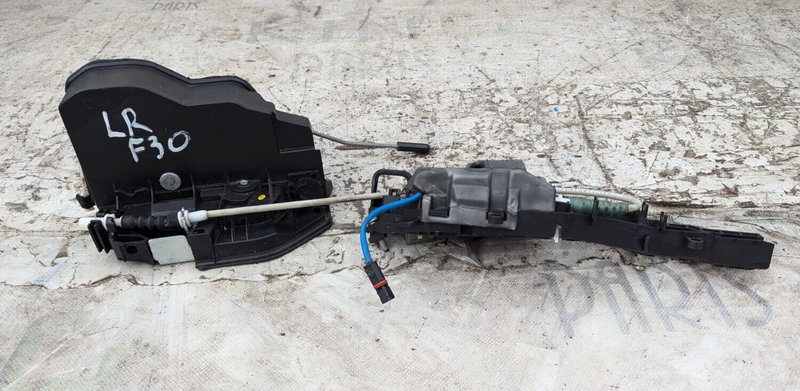 BMW 3 SERIES F30 11-19 REAR LEFT N/S/R DOOR HANDLE CARRIER W/DOOR LOCK MECHANISM