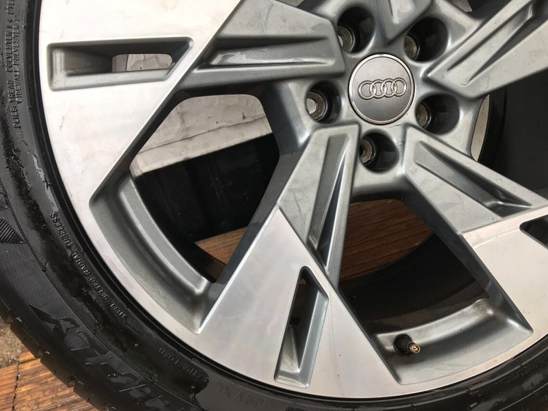 AUDI Q4 E-TRON GENUINE ALLOY WHEEL RIM 20' 9Jx20H2 ET38 & TYRE 255x50 R20