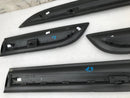 PORSCHE MACAN S T GTS *SET OF DOOR MOULDINGS 4x TRIM PANELS FRONT REAR LH RH