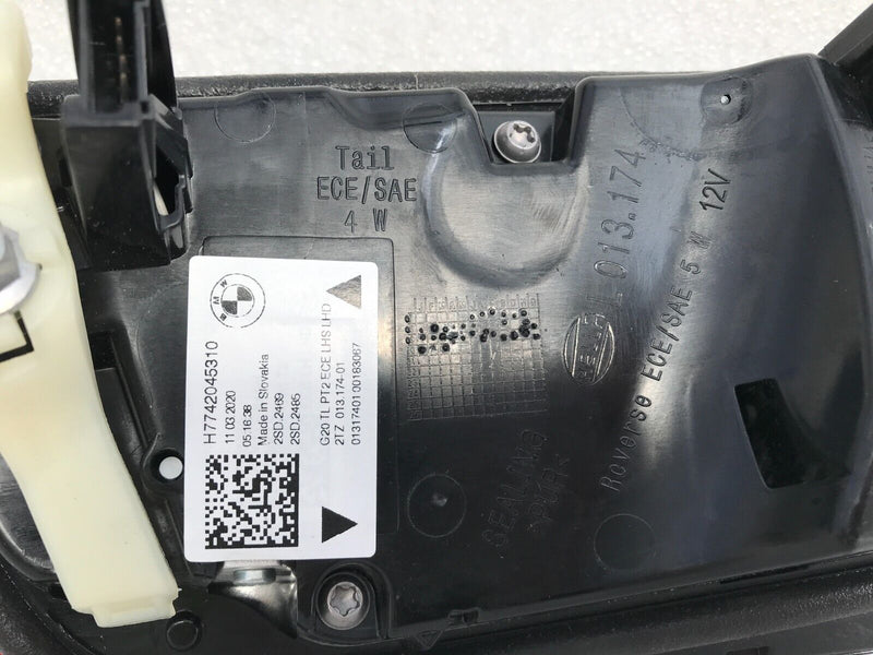 BMW 3 G28 LONG LWB 2018-ON REAR BOOT LID TAILGATE LEFT SIDE TAIL LIGHT LED LAMP