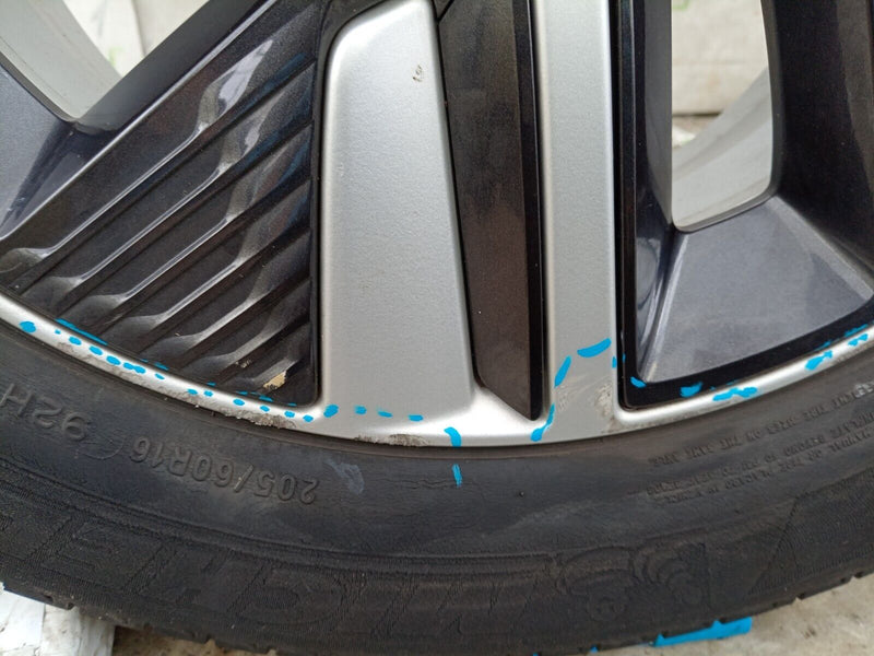 KIA NIRO MK1 GENUINE ALLOY WHEEL RIM 16" 6.5Jx16H2 ET45 & TYRE 205x60 R16