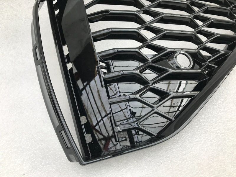 AUDI RS6 C8 2019-ON FRONT BUMPER PAIR GRILL TRIM MOULDING PDC LEFT & RIGHT SIDE