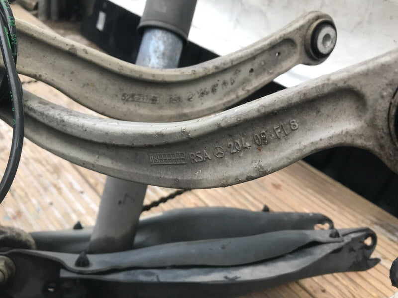 MERCEDES GLC X253 4MATIC PETROL RIGHT SIDE REAR LEG HUB WISHBONE ARM, GAS STRUT