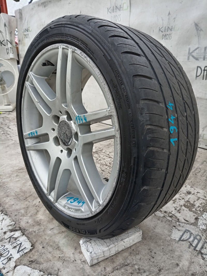 MERCEDES W204 AMG ALLOY WHEEL RIM 17" 8.5Jx17H2 ET58 & TYRE 245x40 R17