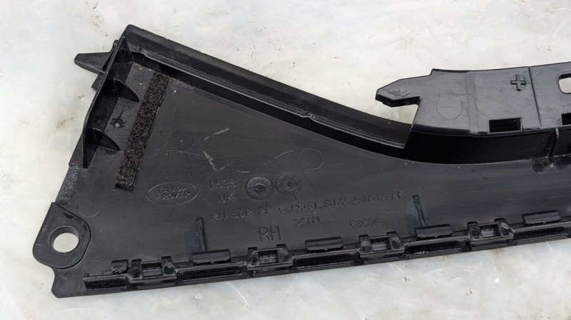 RANGE ROVER EVOQUE L538 11-2015 REAR RIGHT O/S DOOR C PILLAR TRIM BJ32-254A42-AF