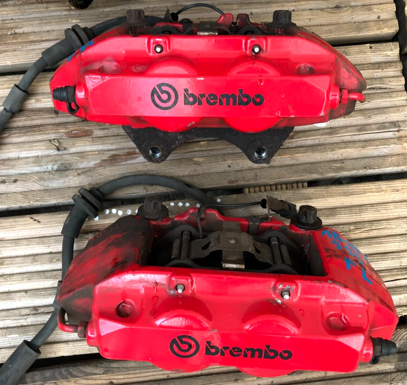 FIAT 500 ABARTH 1.4 PETROL **PAIR FRONT BREMBO BRAKE CALIPER LEFT & RIGHT SIDE
