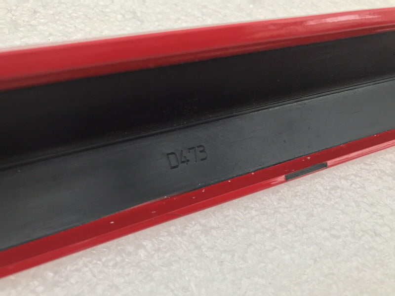 ABARTH 124 SPIDER PANEL FRONT BUMPER LOWER TRIM MOULDING in RED 52060683