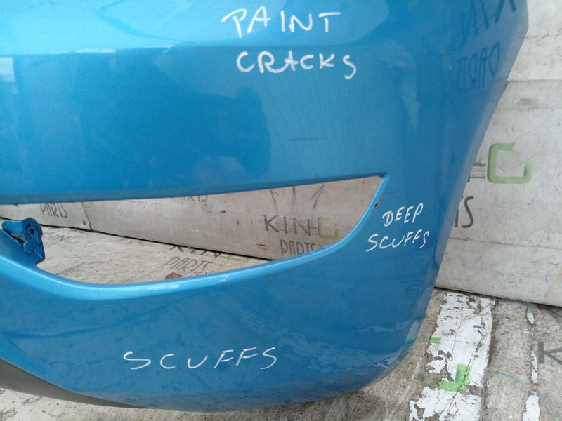 FORD FIESTA VI MK6 MK7 2008-14 REAR BUMPER GENUINE in BLUE 8A61-17906-A