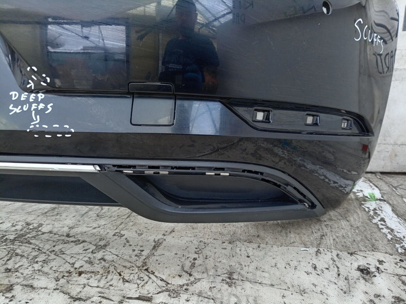 VW GOLF MK7 FACELIFT LCI 2017-2018 HATCHBACK REAR BUMPER GENUINE PDC