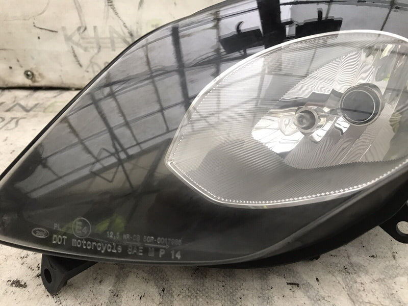 BMW S1000XR 2015-17 FRONT HEADLIGHT GENUINE LIGHT LAMP LEFT SIDE & CAP COVER