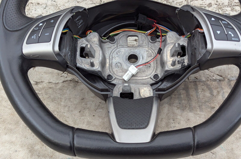 FIAT ABARTH 500 08-15 MULTIFUNCTION STEERING WHEEL W/PADDLES 34101163A GENUINE