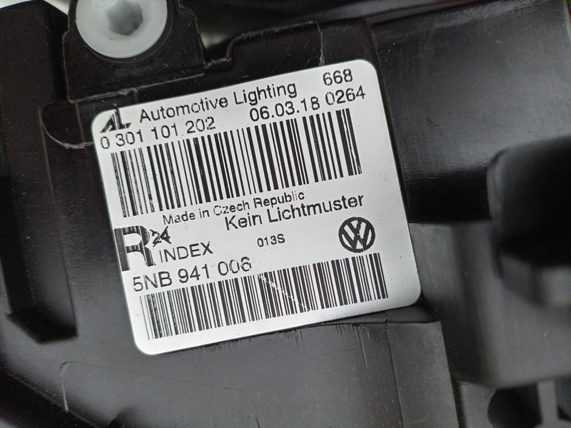 VW TIGUAN MK2 2016-2019 HEADLIGHT RIGHT DRIVER SIDE O/S 5NC941006