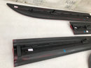 PORSCHE MACAN S T GTS **SET OF DOOR MOULDINGS 4x TRIM PANELS FRONT REAR LH RH
