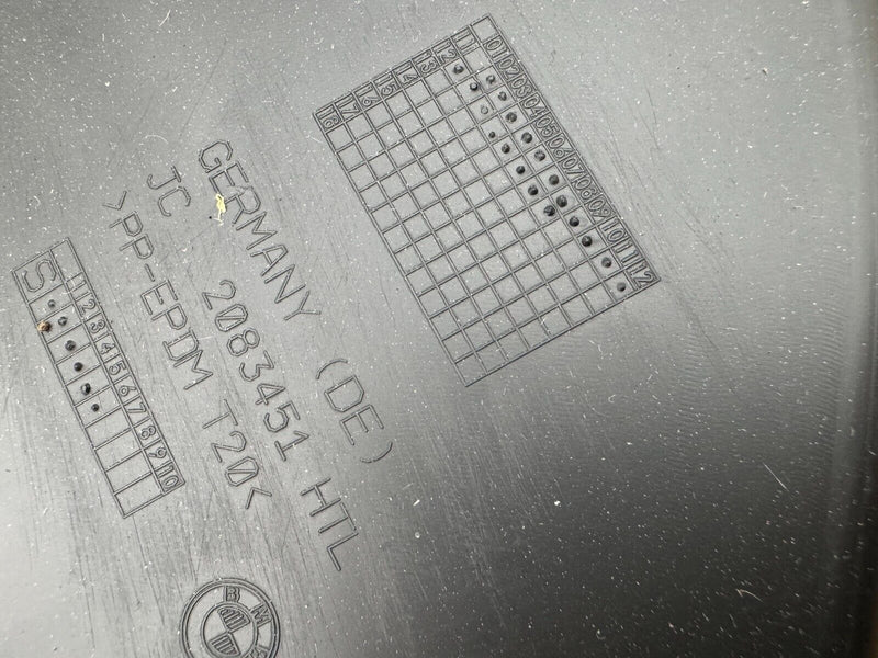 BMW 3 SERIES F30 2011-2019 REAR LEFT N/S DOOR INNER CARD PANEL TRIM 2083451