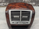 MERCEDES S-CLASS W221 06-13 REAR CENTER CONSOLE AIR VENTS WOOD TRIM A2218301054