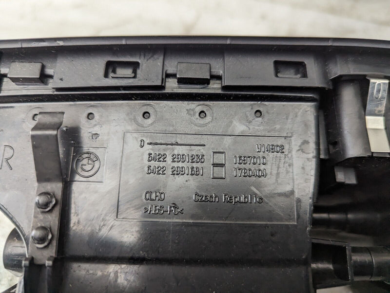 BMW X1 E84 2009-2015 DASHBOARD CENTER AIR VENT GRILL PANEL 2991702 2991681