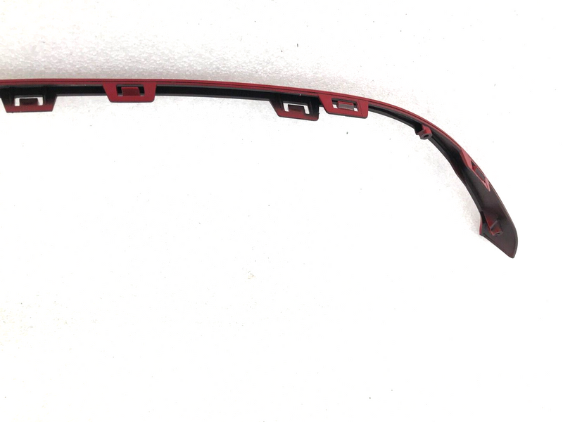 KIA CEED CD GT MK3 LCI 21-24 LEFT SIDE REAR BUMPER DIFFUSER TRIM MOULDING in RED