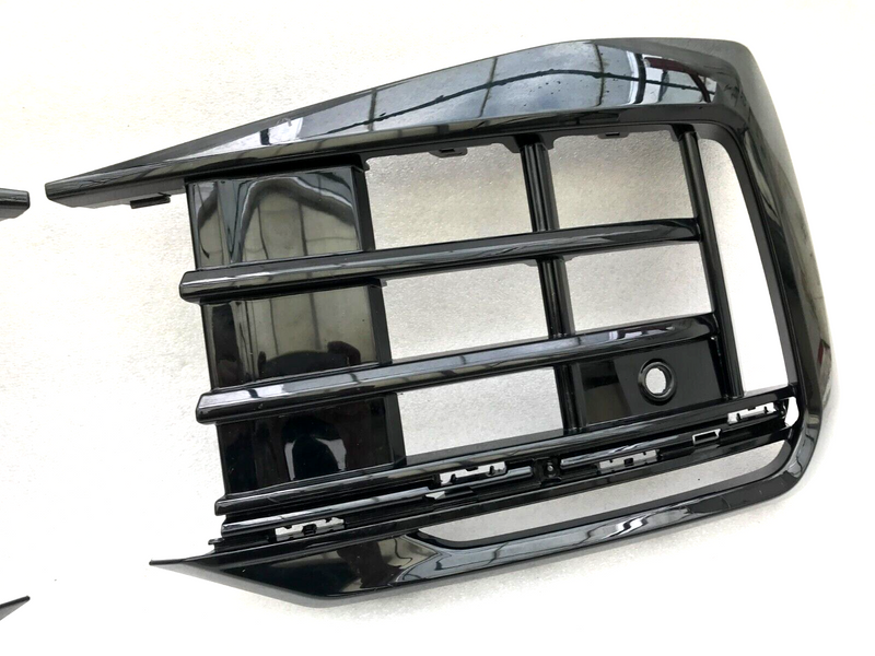 VW TOUAREG CR MK3 ELEGANCE 2023 FRONT BUMPER LEFT & RIGHT SIDE PAIR TRIM GRILL