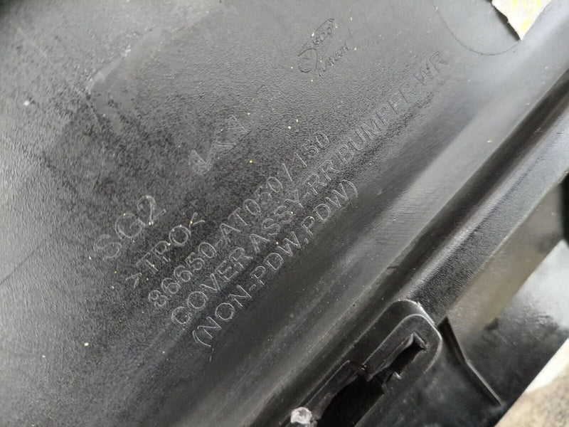 KIA NIRO 2022-ON GENUINE BLACK REAR BUMPER PDC 86650-AT050