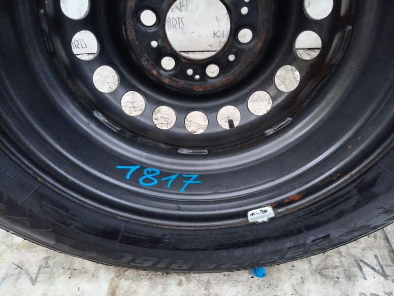 MERCEDES SPRINTER W910 STEEL WHEEL RIM 16' 6.5Jx16H2 ET62 TYRE 225/75R/16C