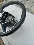 AUDI E-TRON LEATHER STEERING WHEEL & CRUISER MULTIFUNCTION BUTTONS, PADDLE SHIFT