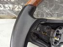 MERCEDES S-CLASS S320 W221 2006-2013 LEATHER WOOD STEERING WHEEL A2214600303