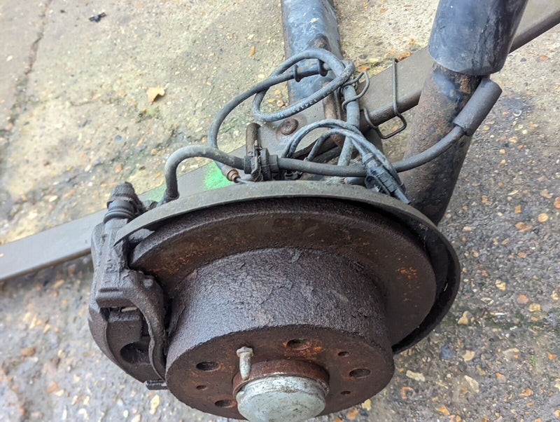 FIAT DUCATO 06-14 SUSPENSION REAR AXLE CARRIER, HUBS, SHOCKS 50710606