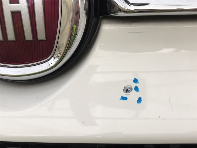 FIAT 500 POP FACELIFT 2015 FRONT BUMPER & BADGE LOGO CHROME STRIPE GRILLE