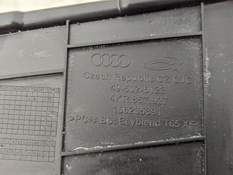 AUDI E-TRON 2018-ON DASHBOARD LOWER TRIM COVER 4KR857927 GENUINE