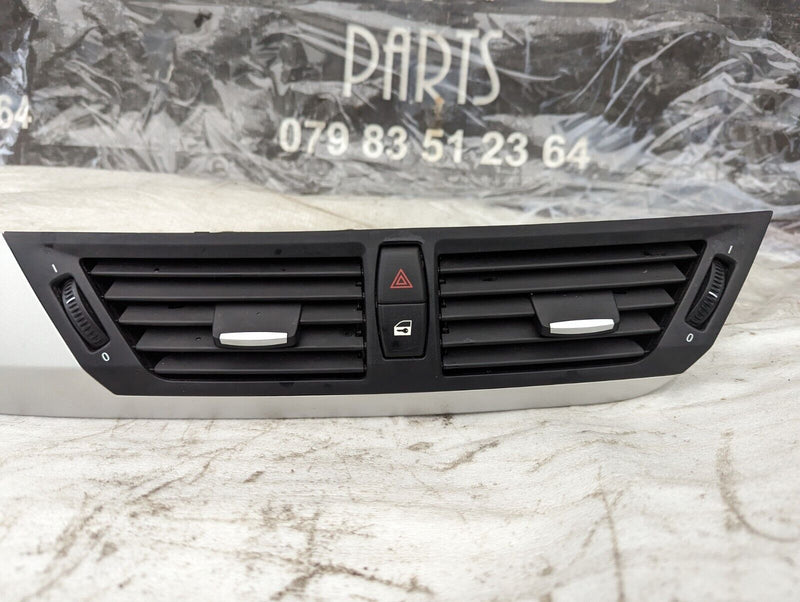 BMW X1 E84 2009-2015 DASHBOARD CENTER AIR VENT GRILL PANEL 2991702 2991681