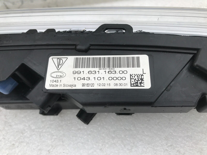 PORSCHE 911 991 TURBO 2017 2018 GENUINE LED DAYTIME RUNNING LIGHT DRL LEFT SIDE