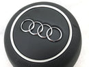 AUDI A1 A3 A4 A5 Q5 2016-2020 FACELIFT STEERING WHEEL COVER A I R  B A G -GREY