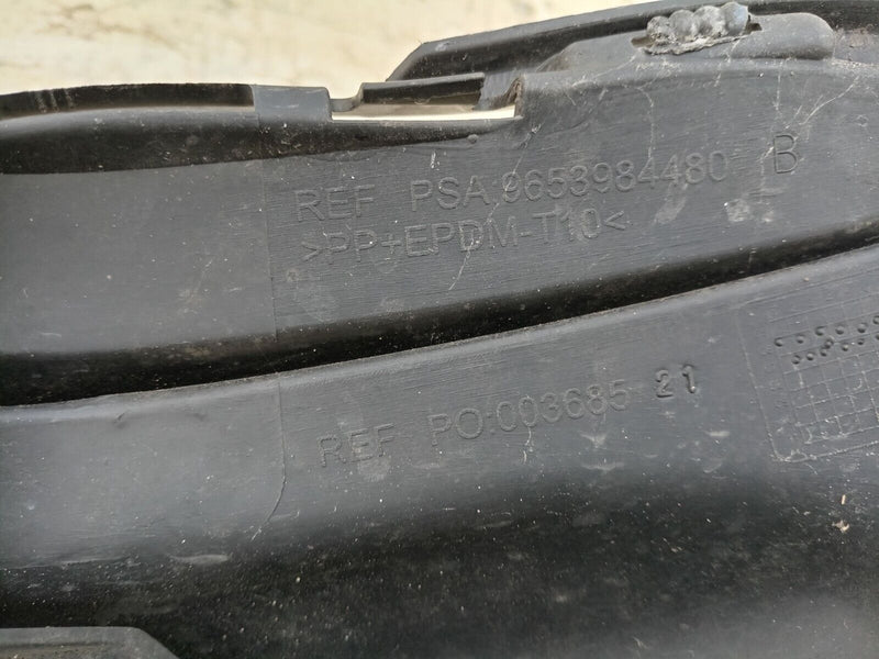 PEUGEOT 207 2006-2009 FRONT BUMPER GRILL GENUINE 9649581880