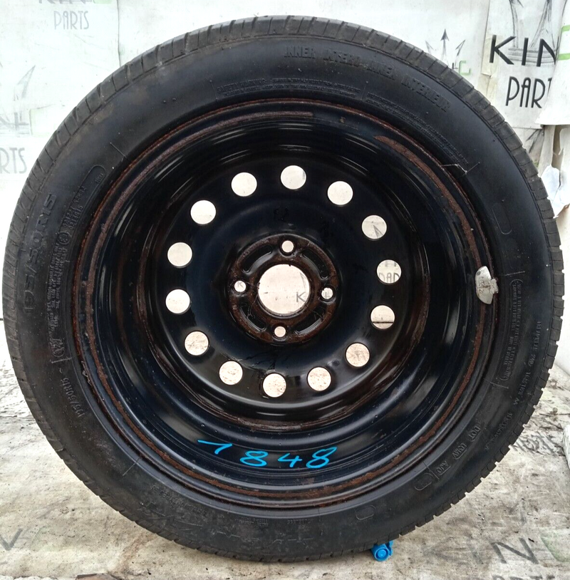 FORD FIESTA MK6 FOCUS STEEL WHEEL RIM 15" 6Jx15H2 ET52.5 & TYRE 195/50/R15