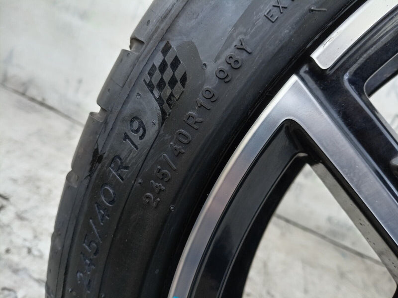 BMW i4 G26 BEV GENUINE ALLOY WHEEL RIM 19" 8.5Jx19H2 IS35 TYRE 245/40