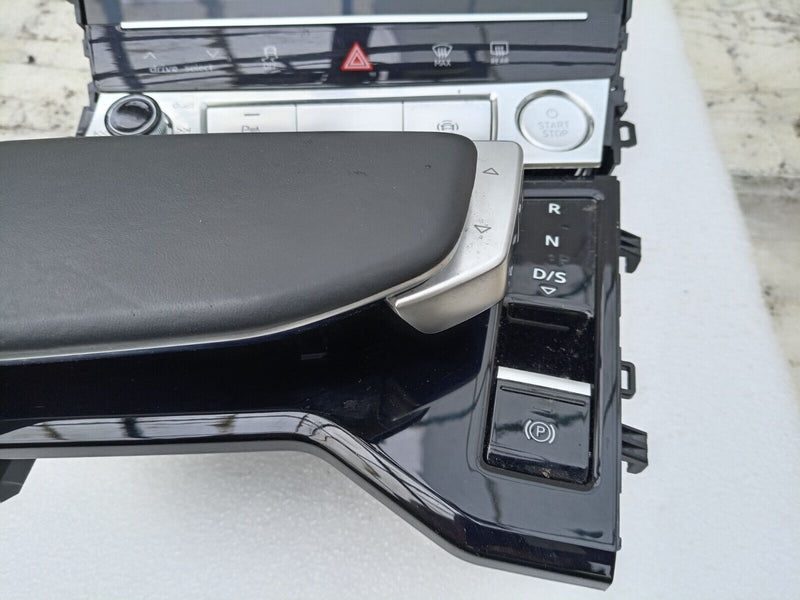 AUDI E-TRON CENTRE PANEL HEATER CONTROL SCREEN, GEARBOX SWITCH, START STOP