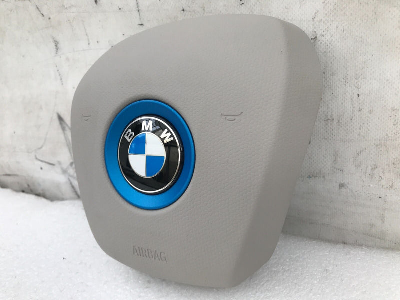BMW i3 2013-ON RIGHT DRIVER SIDE STEERING WHEEL **NEW AIRBAG CREAM