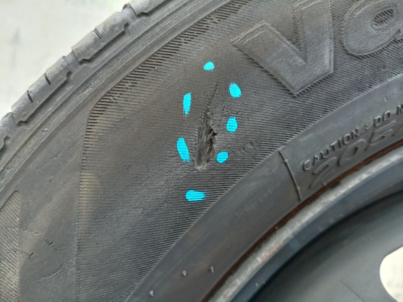 RENAULT TRAFIC MK3 X82 STEEL WHEEL RIM 16' 6Jx16H2 ET50 & TYRE 205/65R/16C