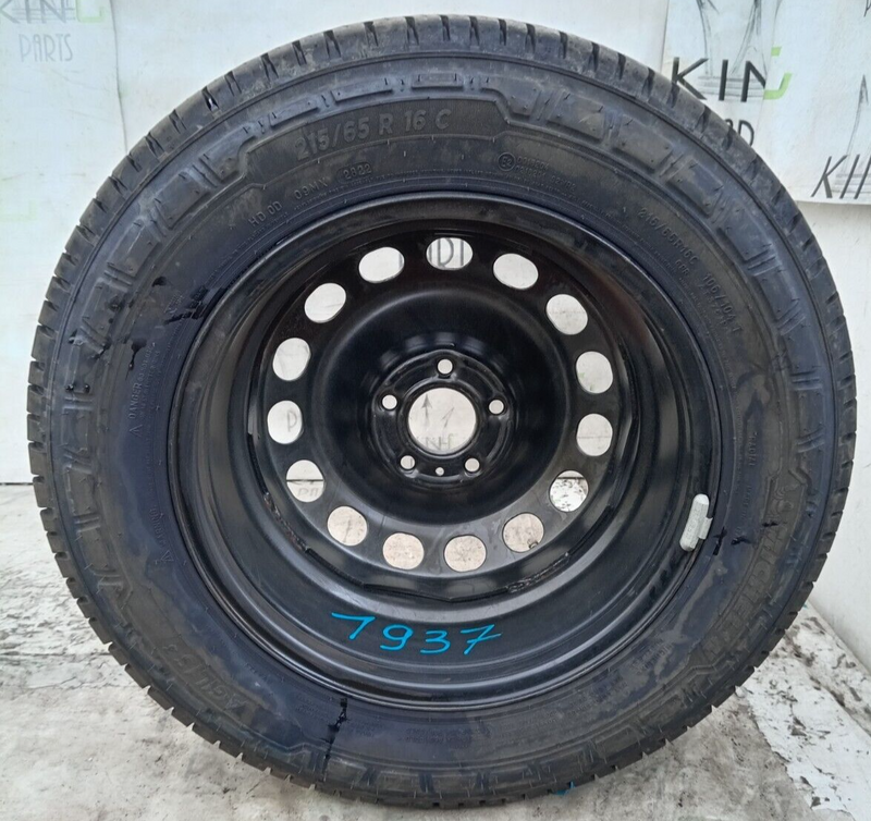 VIVARO C EXPERT JUMPY STEEL WHEEL RIM 16' 7Jx16H2 ET46 TYRE 215/65 R16C