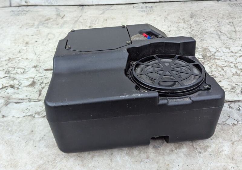 FIAT ABARTH 500 2008-2015 UNDER SEAT AUDIO SUBWOOFER  A4508101 735527928 GENUINE