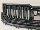 SKODA KODIAQ 2016-2020 FRONT BUMPER RADIATOR GRILL GRILLE in BLACK GLOSS