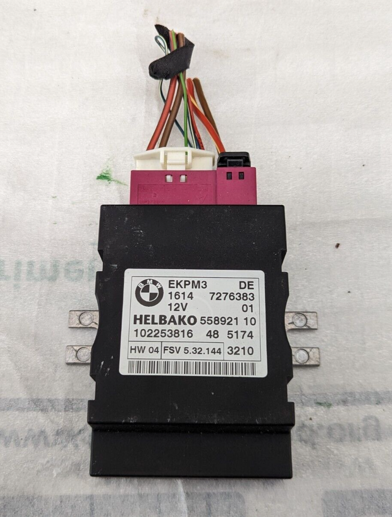 BMW X1 E84 2009-2015 FUEL PUMP CONTROL MODULE 7276383