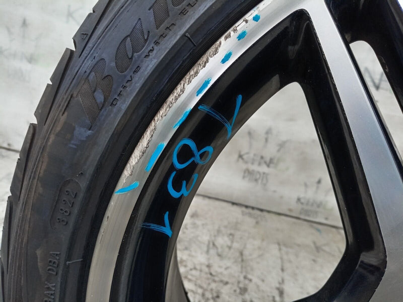 MERCEDES A W176 AMG GENUINE ALLOY WHEEL RIM 18" 7.5J ET52 TYRE 225/40 R18