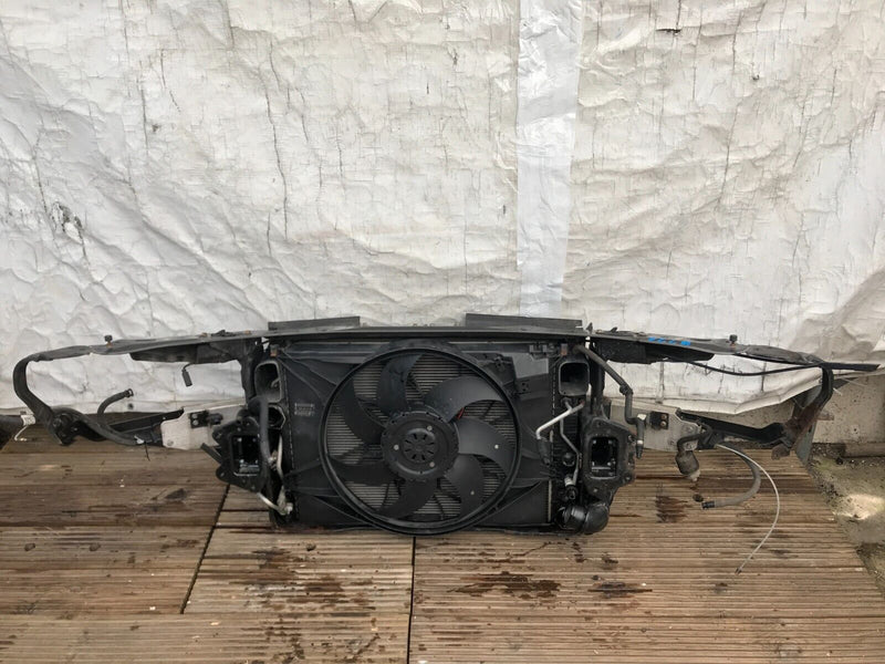 MERCEDES S W221 S320 CDI 3.0 L COMPLETE COOLING PACK FAN RADIATOR A/C SLAM PANEL