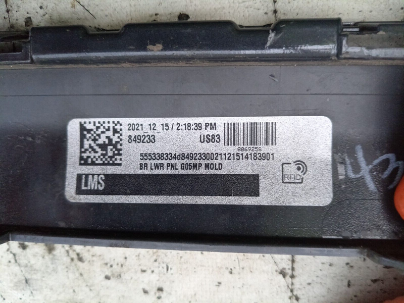 BMW X5 G05 2018-ON M SPORT REAR BUMPER DIFFUSER PDC 8069258