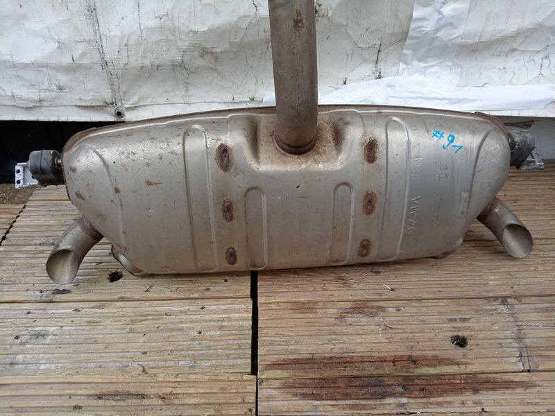 VW GOLF SEAT LEON AUDI Q3 EXHAUST SILENCER MUFFLER GENUINE 5WA253611D